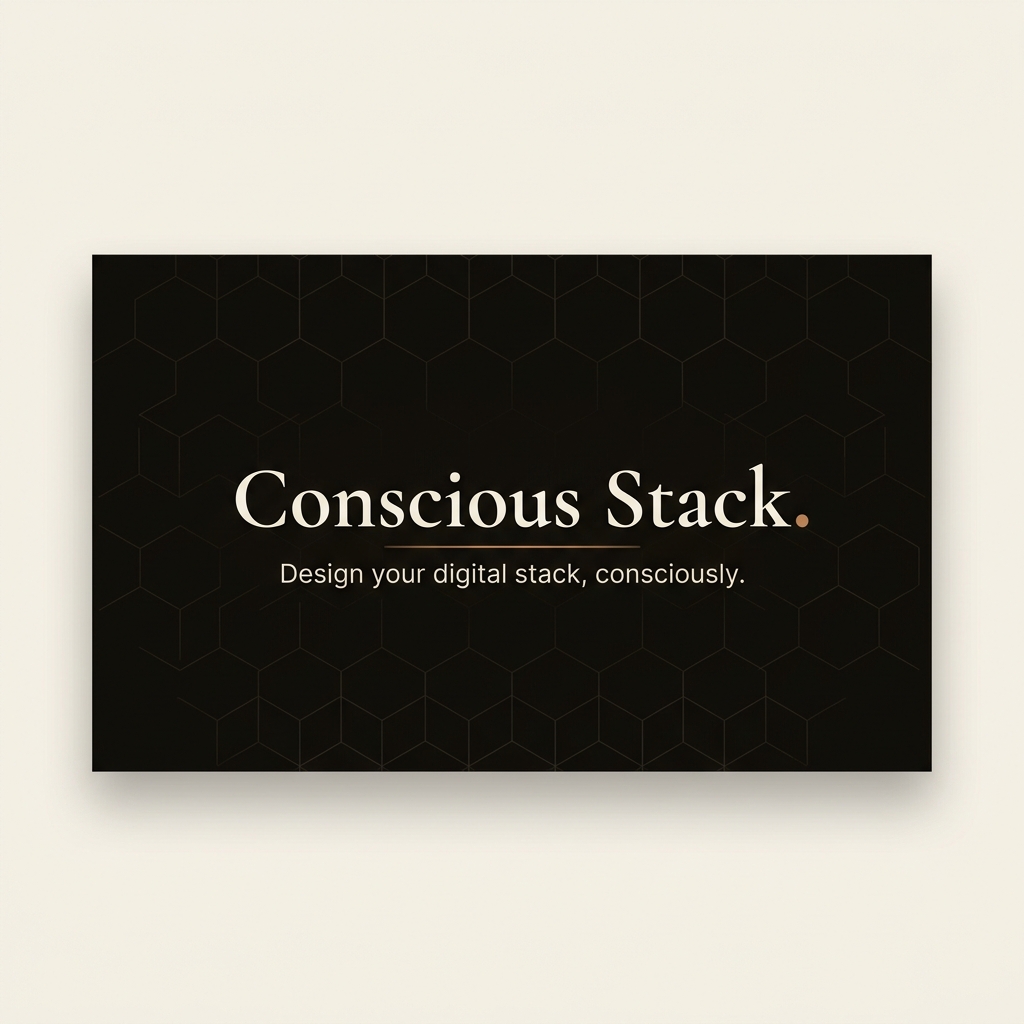 Conscious Stack — Protect Your Mind, One Stack At A Time